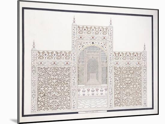 Part of the Taj, C. 1815-null-Mounted Giclee Print