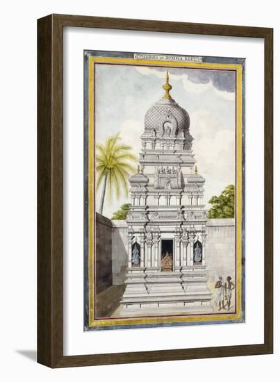 Part of the Temple of Jambukeshvara-null-Framed Giclee Print