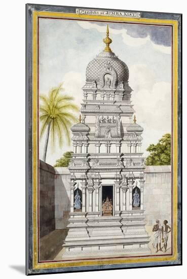 Part of the Temple of Jambukeshvara-null-Mounted Giclee Print