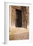 Part of the Tympanum on the West Front of Chartres Cathedral-Julian Elliott-Framed Photographic Print