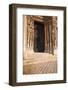 Part of the Tympanum on the West Front of Chartres Cathedral-Julian Elliott-Framed Photographic Print