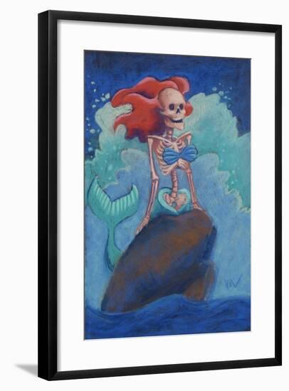 Part of Your (Skelly) World-Marie Marfia Fine Art-Framed Giclee Print