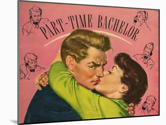 Part-Time Bachelor, Illustration from 'John Bull', 1950S-null-Mounted Giclee Print