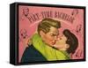 Part-Time Bachelor, Illustration from 'John Bull', 1950S-null-Framed Stretched Canvas