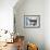 Part Wolf-Jean-Michel Basquiat-Framed Premium Giclee Print displayed on a wall