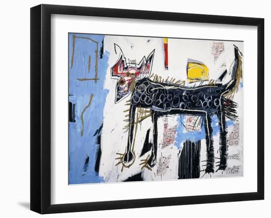 Part Wolf-Jean-Michel Basquiat-Framed Premium Giclee Print