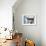 Part Wolf-Jean-Michel Basquiat-Framed Giclee Print displayed on a wall