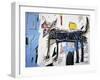 Part Wolf-Jean-Michel Basquiat-Framed Giclee Print