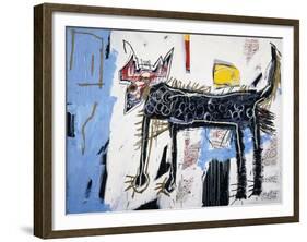 Part Wolf-Jean-Michel Basquiat-Framed Giclee Print