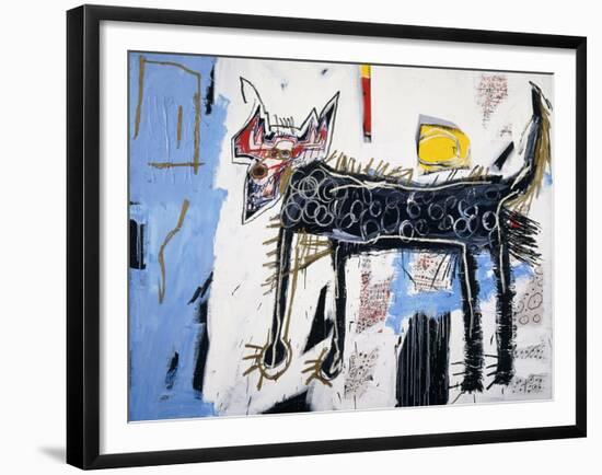 Part Wolf-Jean-Michel Basquiat-Framed Giclee Print