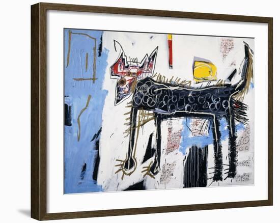 Part Wolf-Jean-Michel Basquiat-Framed Giclee Print