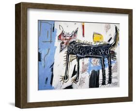 Part Wolf-Jean-Michel Basquiat-Framed Giclee Print