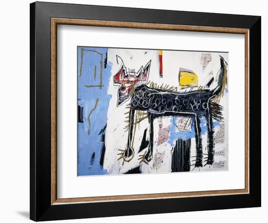 Part Wolf-Jean-Michel Basquiat-Framed Giclee Print