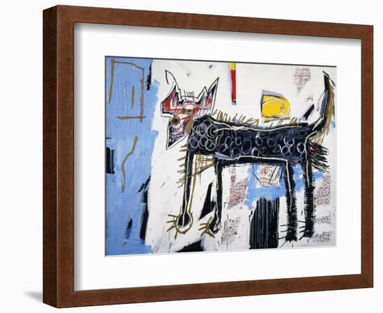 Part Wolf-Jean-Michel Basquiat-Framed Giclee Print