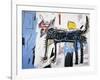 Part Wolf-Jean-Michel Basquiat-Framed Giclee Print