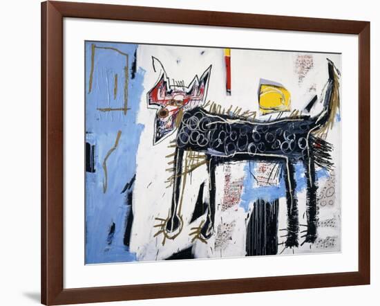 Part Wolf-Jean-Michel Basquiat-Framed Giclee Print