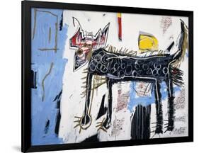 Part Wolf-Jean-Michel Basquiat-Framed Giclee Print