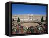 Parterre Du Midi and the Chateau of Versailles, Unesco World Heritage Site, Ile De France, France-Guy Thouvenin-Framed Stretched Canvas