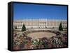 Parterre Du Midi and the Chateau of Versailles, Unesco World Heritage Site, Ile De France, France-Guy Thouvenin-Framed Stretched Canvas