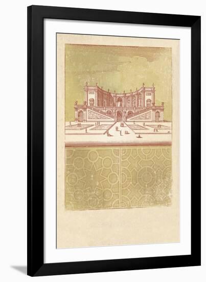 Parterre I - Terra-A^ Poiteau-Framed Giclee Print