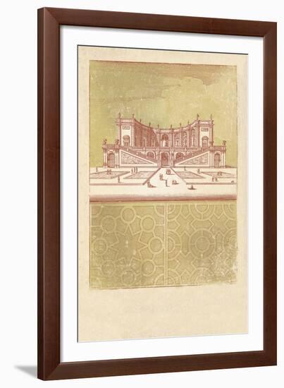 Parterre I - Terra-A^ Poiteau-Framed Giclee Print