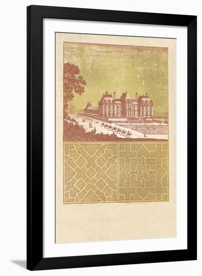 Parterre II - Terra-A^ Poiteau-Framed Giclee Print