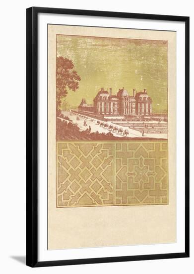 Parterre II - Terra-A^ Poiteau-Framed Giclee Print