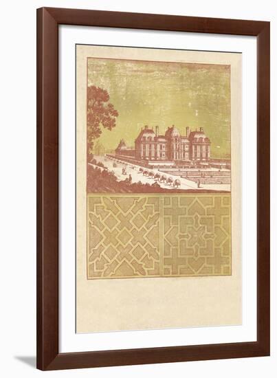 Parterre II - Terra-A^ Poiteau-Framed Giclee Print