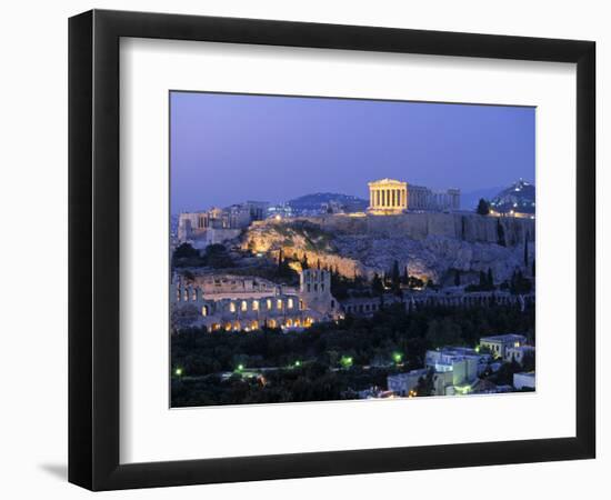 Parthenon, Acropolis, Athens, Greece-Walter Bibikow-Framed Photographic Print