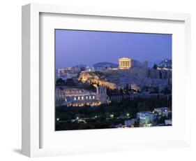 Parthenon, Acropolis, Athens, Greece-Walter Bibikow-Framed Photographic Print