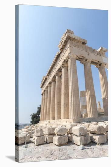 Parthenon, Acropolis, Athens, Greece-Jim Engelbrecht-Stretched Canvas
