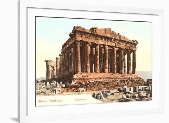 Parthenon, Acropolis-null-Framed Art Print