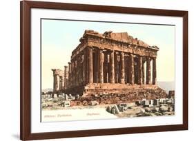 Parthenon, Acropolis-null-Framed Art Print