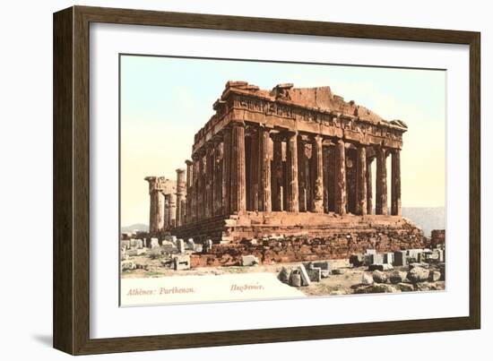 Parthenon, Acropolis-null-Framed Art Print