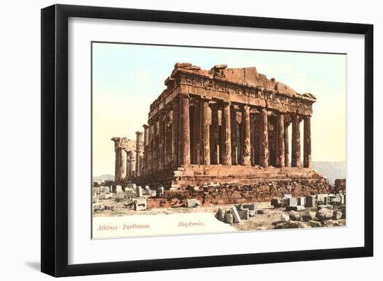 Parthenon, Acropolis-null-Framed Art Print