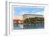 Parthenon and Lake, Nashville, Tennessee-null-Framed Art Print