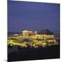 Parthenon and the Acropolis at Night, UNESCO World Heritage Site, Athens, Greece, Europe-Roy Rainford-Mounted Photographic Print