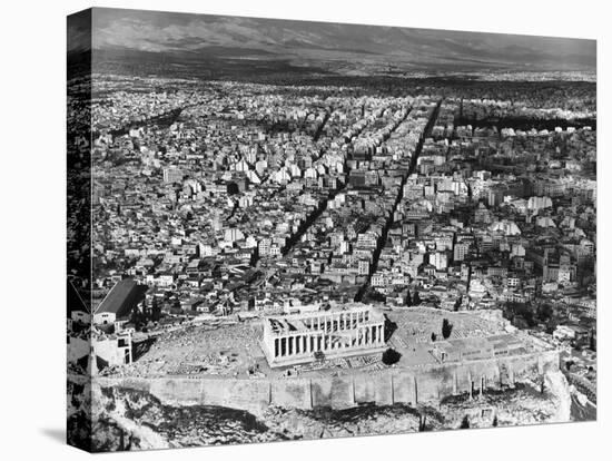 Parthenon and the Acropolis-Charles Rotkin-Stretched Canvas