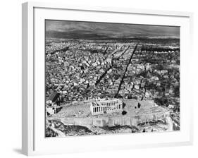 Parthenon and the Acropolis-Charles Rotkin-Framed Photographic Print