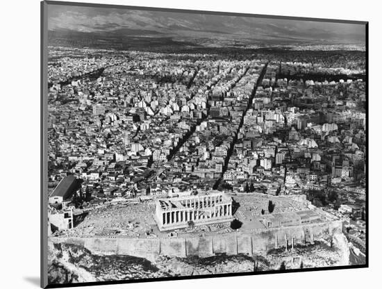 Parthenon and the Acropolis-Charles Rotkin-Mounted Photographic Print