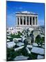 Parthenon at Acropolis (Sacred Rock), Athens, Greece-Izzet Keribar-Mounted Photographic Print