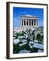 Parthenon at Acropolis (Sacred Rock), Athens, Greece-Izzet Keribar-Framed Photographic Print