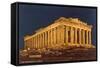 Parthenon at Night, Acropolis-null-Framed Stretched Canvas