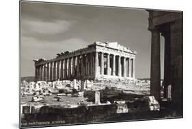 Parthenon at the Acropolis-null-Mounted Art Print