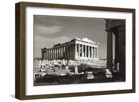 Parthenon at the Acropolis-null-Framed Art Print