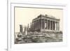 Parthenon at the Acropolis-null-Framed Premium Giclee Print