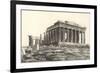 Parthenon at the Acropolis-null-Framed Premium Giclee Print