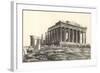 Parthenon at the Acropolis-null-Framed Art Print