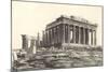 Parthenon at the Acropolis-null-Mounted Art Print