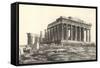 Parthenon at the Acropolis-null-Framed Stretched Canvas